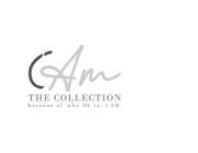 I AM THE COLLECTION BECAUSE OF WHO HE IS, I AM