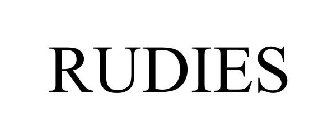 RUDIES