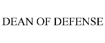 DEAN OF DEFENSE