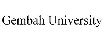GEMBAH UNIVERSITY