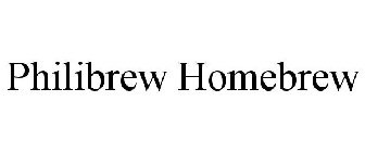 PHILIBREW HOMEBREW