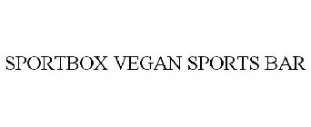 SPORTBOX VEGAN SPORTS BAR