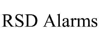 RSD ALARMS