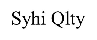 SYHI QLTY