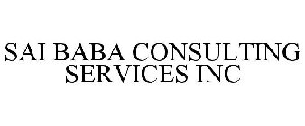 SAI BABA CONSULTING SERVICES INC