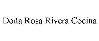 DOÑA ROSA RIVERA COCINA