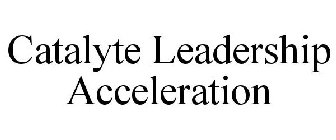 CATALYTE LEADERSHIP ACCELERATION