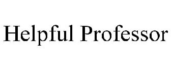HELPFUL PROFESSOR
