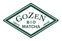 GOZEN BIO MATCHA TOKYO JAPAN