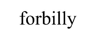 FORBILLY