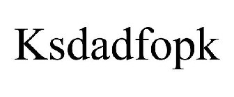 KSDADFOPK