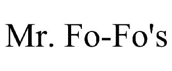 MR. FO-FO'S