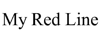 MY RED LINE