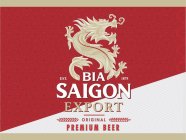 BIA SAIGON EXPORT EST. 1875 ORIGINAL PREMIUM BEER