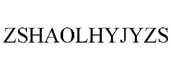 ZSHAOLHYJYZS