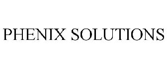 PHENIX SOLUTIONS