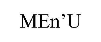 MEN'U