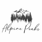 ALPINE PEAKS