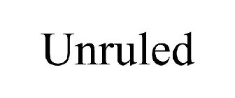 UNRULED