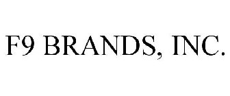 F9 BRANDS, INC.