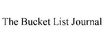 THE BUCKET LIST JOURNAL