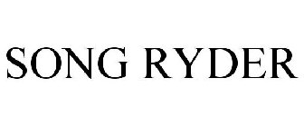 SONG RYDER