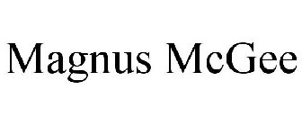 MAGNUS MCGEE