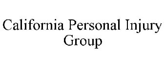CALIFORNIA PERSONAL INJURY GROUP