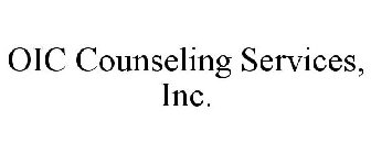 OIC COUNSELING SERVICES, INC.