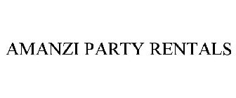 AMANZI PARTY RENTALS