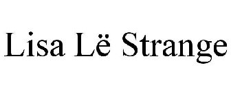 LISA LË STRANGE