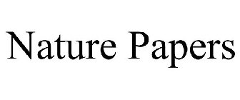 NATURE PAPERS