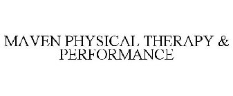 MAVEN PHYSICAL THERAPY & PERFORMANCE