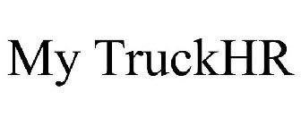 MY TRUCKHR