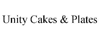 UNITY CAKES & PLATES