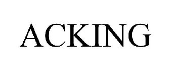 ACKING