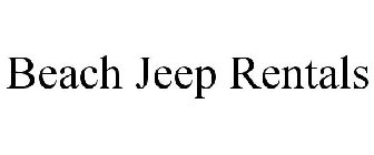 BEACH JEEP RENTALS