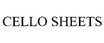 CELLO SHEETS