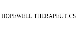 HOPEWELL THERAPEUTICS