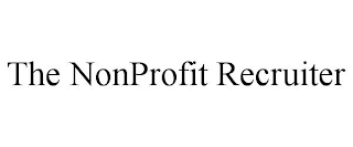 THE NONPROFIT RECRUITER