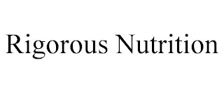 RIGOROUS NUTRITION