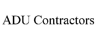 ADU CONTRACTORS