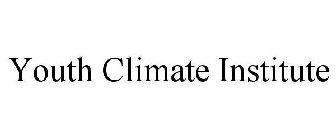 YOUTH CLIMATE INSTITUTE