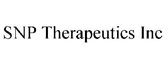 SNP THERAPEUTICS INC