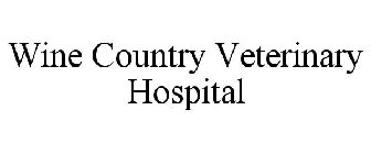 WINE COUNTRY VETERINARY HOSPITAL