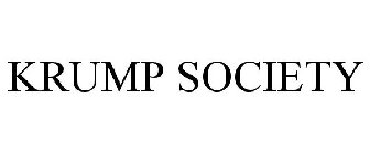 KRUMP SOCIETY