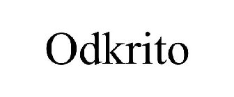 ODKRITO