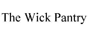 THE WICK PANTRY