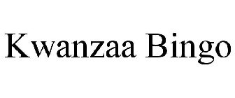KWANZAA BINGO