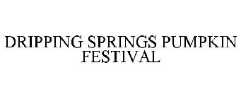 DRIPPING SPRINGS PUMPKIN FESTIVAL